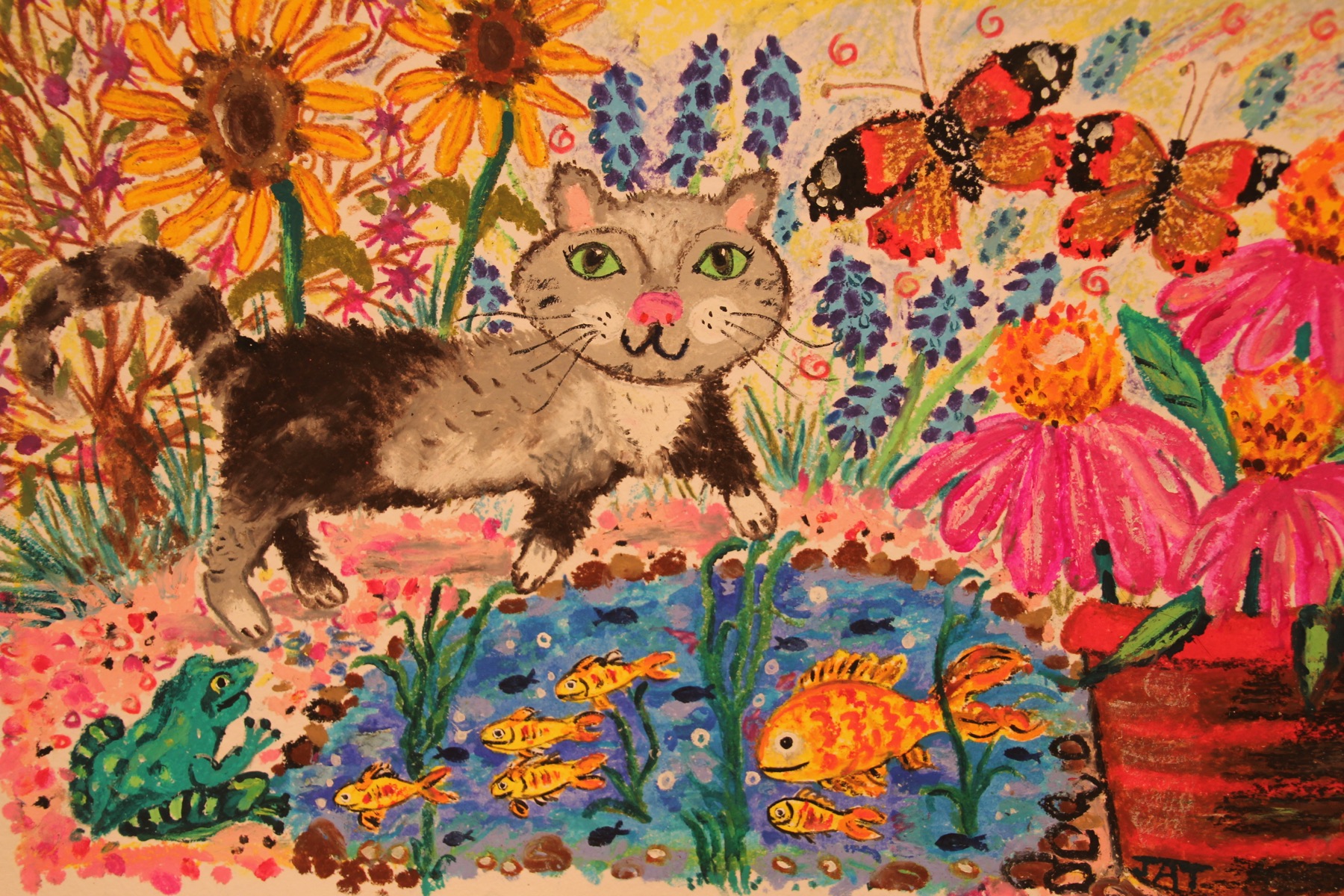 Painting titled “Dream a Little Dream of Me” by Jennie-Anne Taylor
